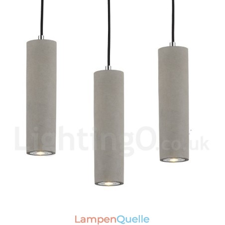 Moderne zeitgenössische 1-flammige Beton-Pendelleuchte Moderne zeitgenössische 1-flammige Beton-Pendelleuchte