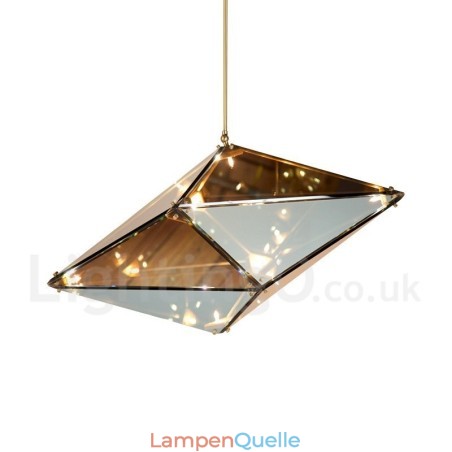 Moderne zeitgenössische Pendelleuchte mit Glasschirm Moderne zeitgenössische Pendelleuchte mit Glasschirm
