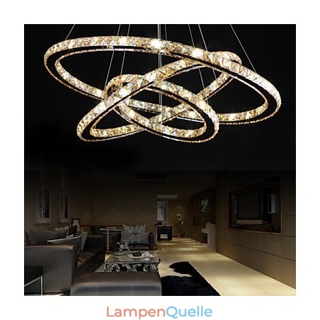 Deckenleuchten mit modischer Ring-Kristall-Deckenlampe Deckenleuchten mit modischer Ring-Kristall-Deckenlampe