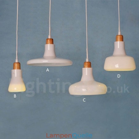 Retro Vintage Pendelleuchte mit Glasschirm Lampe Retro Vintage Pendelleuchte mit Glasschirm Lampe