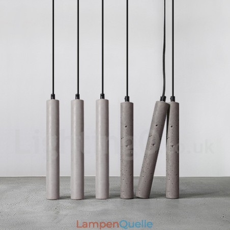 Moderne zeitgenössische Beton-Pendelleuchte mit 1 Licht Moderne zeitgenössische Beton-Pendelleuchte mit 1 Licht