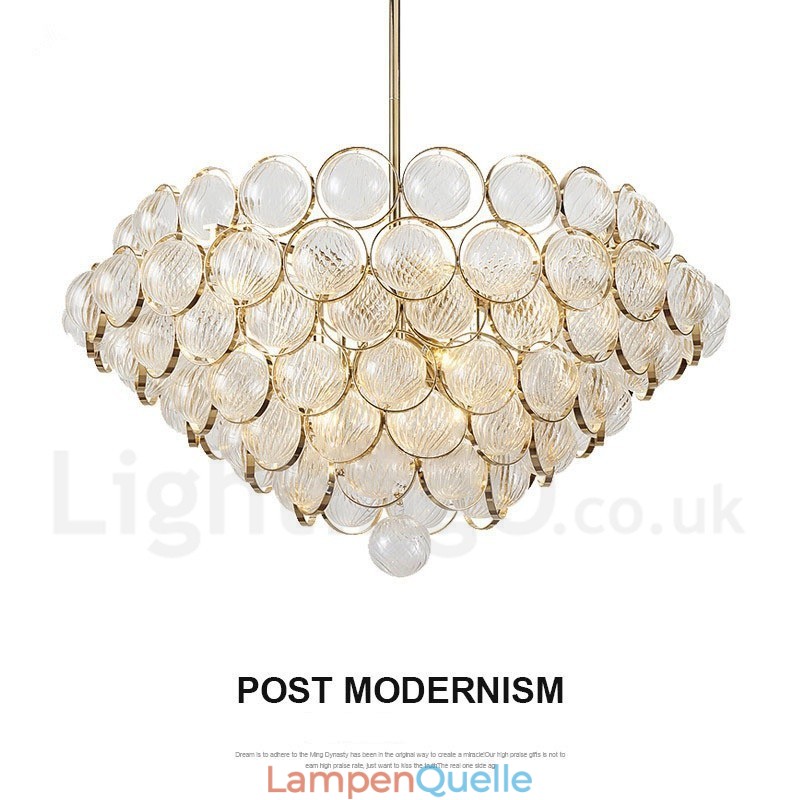 Luxuriöse, moderne, zeitgenössische Pendelleuchte mit 1 Licht