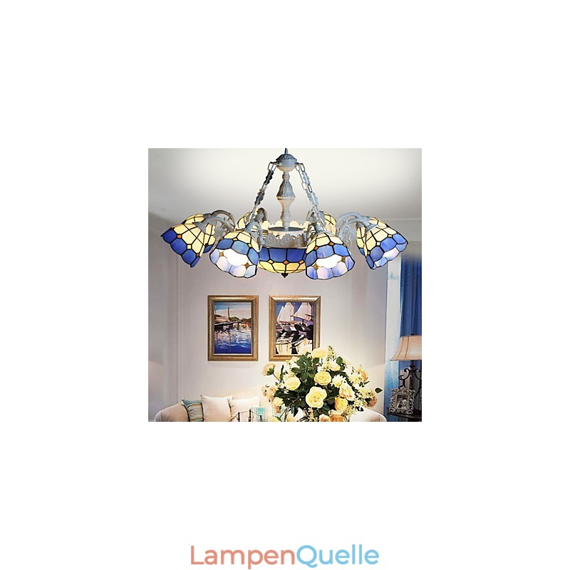 Das Mittelmeer Ländliche Sitzen Kreative 8 + 1 Kopf Lampen Und Laternen