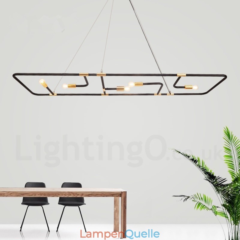 Moderne Pendelleuchte mit 5 Lichtern