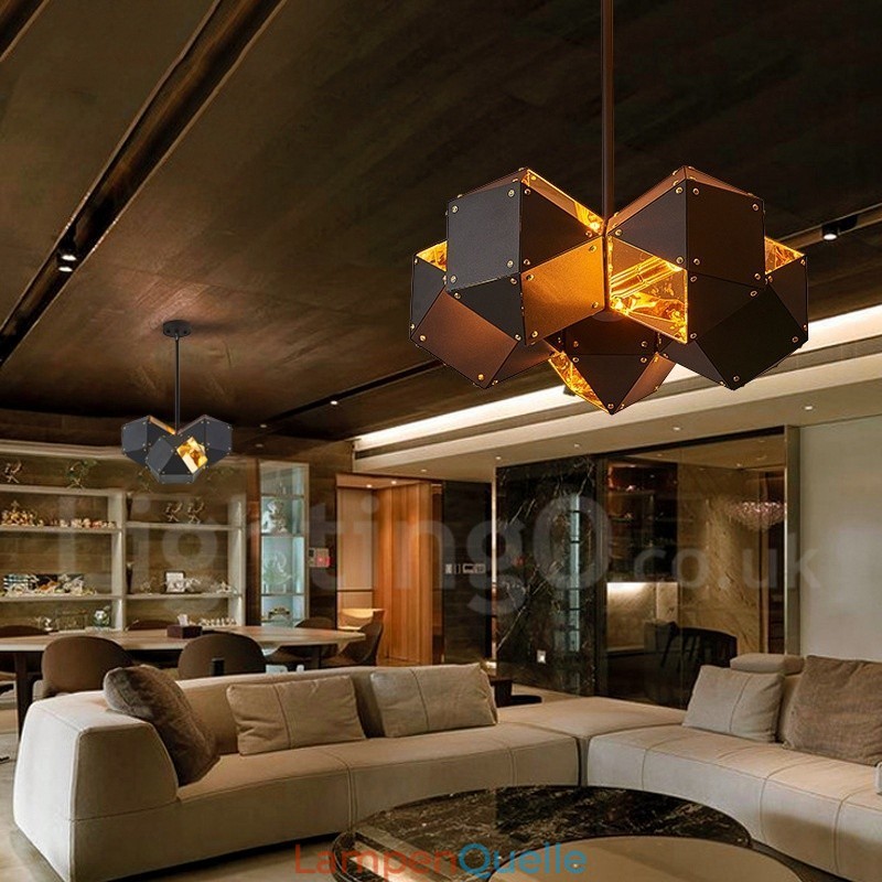 Moderne Pendelleuchte mit 5 Lichtern