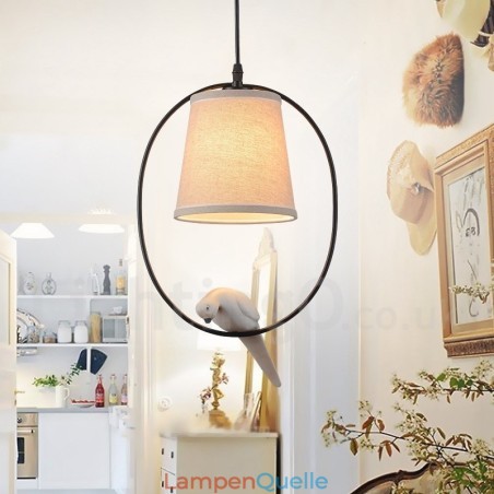 1-flammige rustikale Lodge-Vintage-Pendelleuchte 1-flammige rustikale Lodge-Vintage-Pendelleuchte
