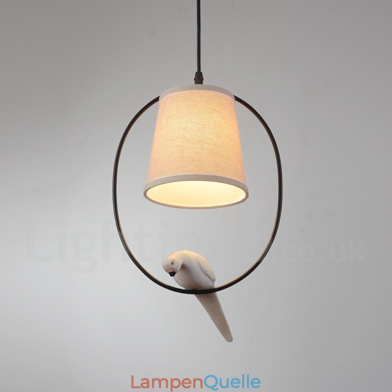 1-flammige rustikale Lodge-Vintage-Pendelleuchte