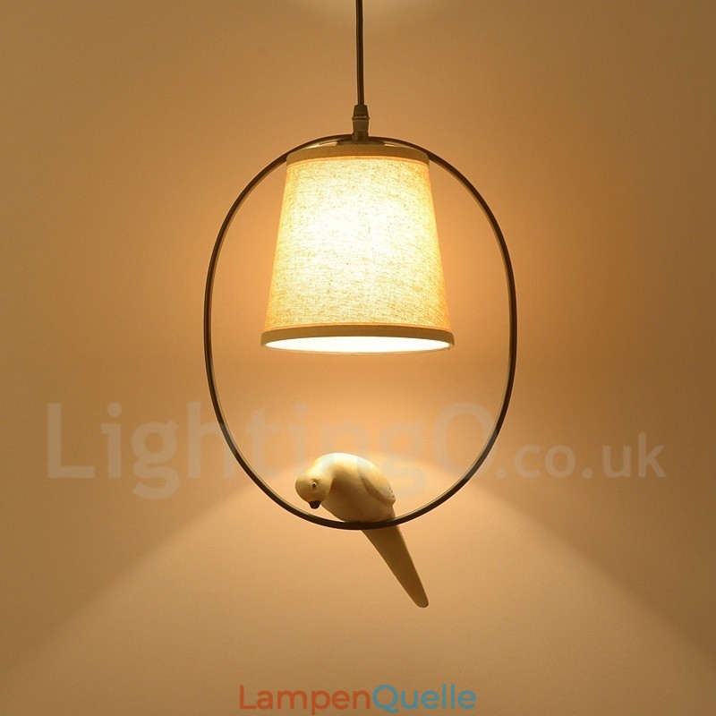 1-flammige rustikale Lodge-Vintage-Pendelleuchte