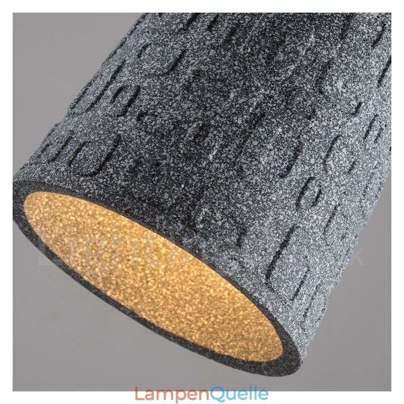 Retro Vintage Beton 1 Licht Pendelleuchte