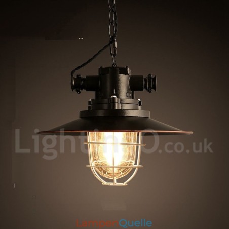 Retro Vintage Metall 1 Licht Pendelleuchte Retro Vintage Metall 1 Licht Pendelleuchte