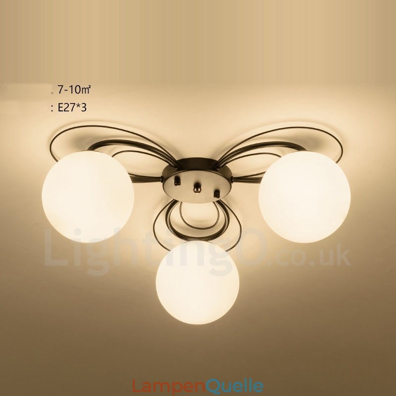 Rustikaler integrierter Kronleuchter mit 3 Lichtern im Lodge-Stil