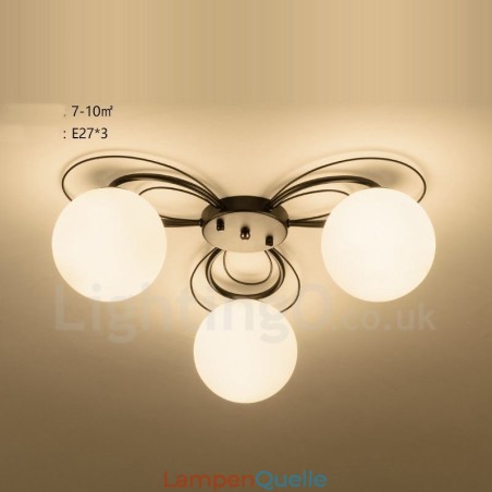 Rustikaler integrierter Kronleuchter mit 3 Lichtern im Lodge-Stil