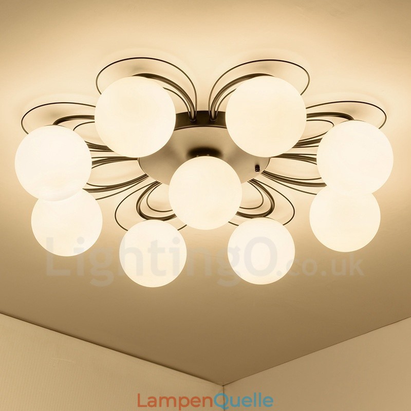 Rustikaler integrierter Kronleuchter mit 9 Lichtern im Lodge-Stil