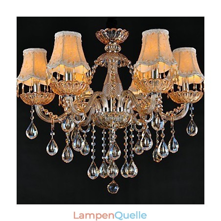 Kronleuchter Kristall Traditionell Klassisch Glas 6 Licht Kronleuchter Kristall Traditionell Klassisch Glas 6 Licht