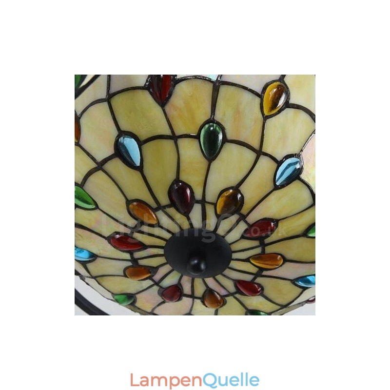 Integrierter Kronleuchter im mediterranen Stil mit 4 Lichtern