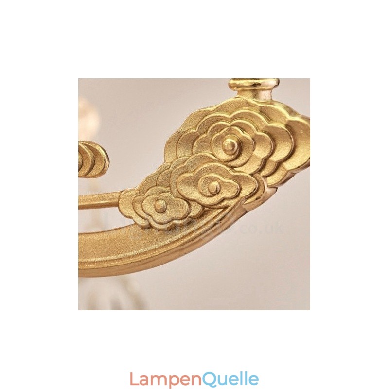 15-flammiger traditioneller klassischer integrierter Metall-Kronleuchter