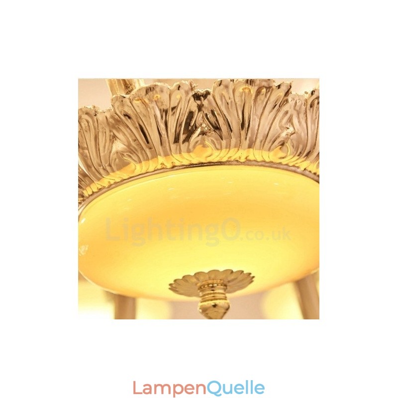 15-flammiger traditioneller klassischer integrierter Metall-Kronleuchter