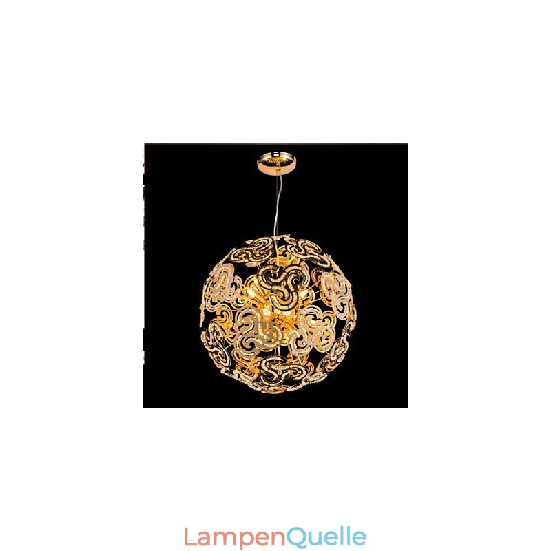 Einfache moderne Kronleuchter Kristallkugel Globe Pendelleuchte