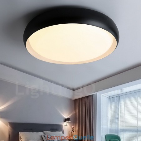 Moderne, zeitgenössische, integrierte Deckenleuchte aus Metall Moderne, zeitgenössische, integrierte Deckenleuchte aus Metall