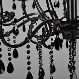 Kronleuchter Kristall Modern Zeitgenössisch Kristall 10 Licht Metall