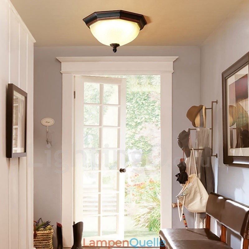 Rustic Lodge Integrierte Deckenleuchte