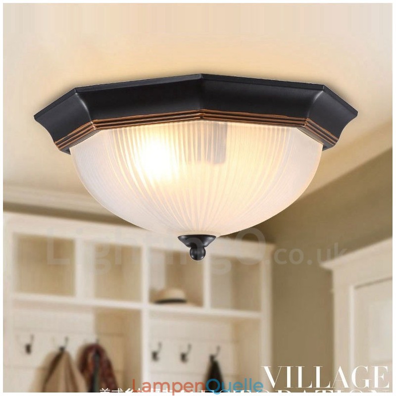 Rustic Lodge Integrierte Deckenleuchte