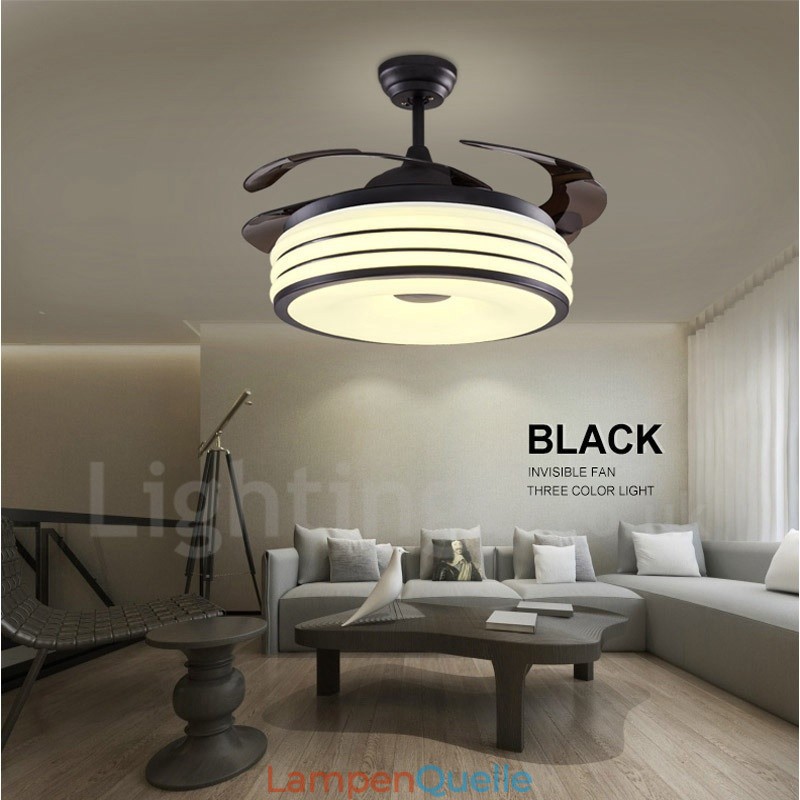 Moderne zeitgenössische unsichtbare Deckenventilator-Deckenventilatoren