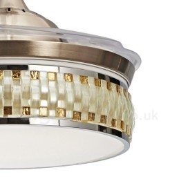 Moderne zeitgenössische unsichtbare Deckenventilator-Deckenventilatoren