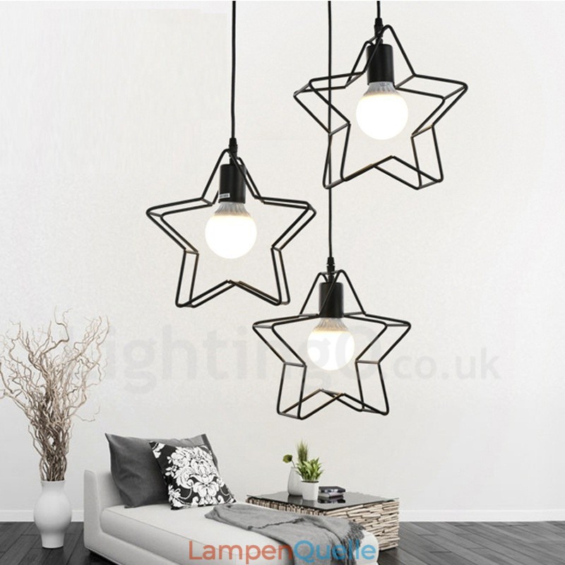 Moderne, integrierte Pendelleuchte mit 3 Lichtern