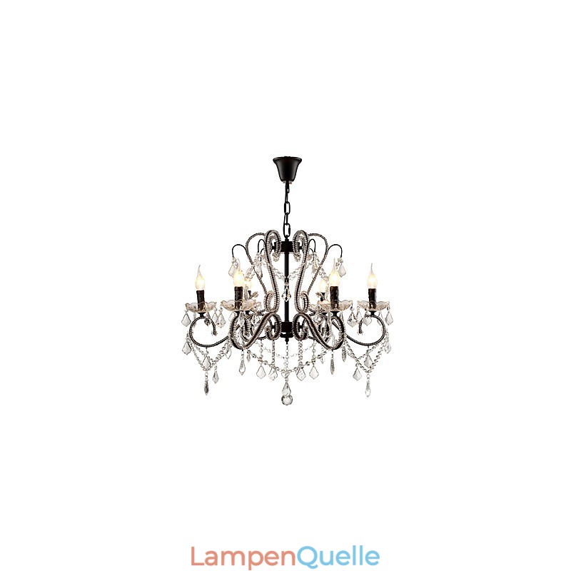 6 Lichter Kristall Kronleuchter Modern Zeitgenössisch Traditionell Klassisch Rustikal Lodge Vintage Retro