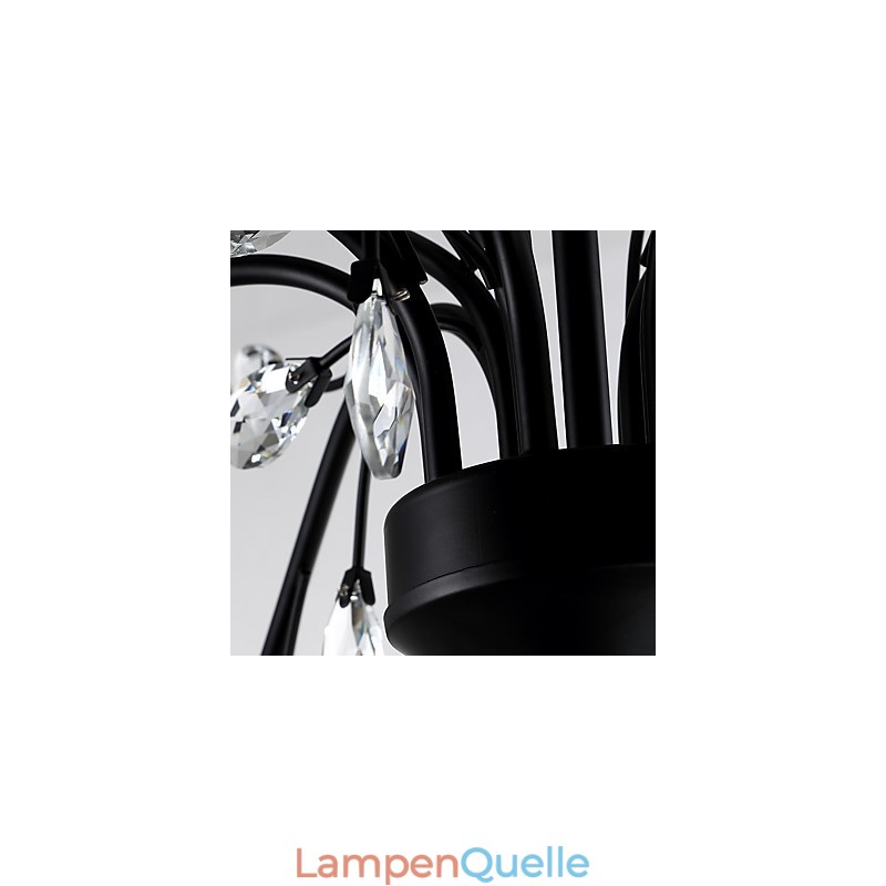 9 Lichter Kristall Kronleuchter Modern Zeitgenössisch Traditionell Klassisch Vintage Retro Country Malerei Feature