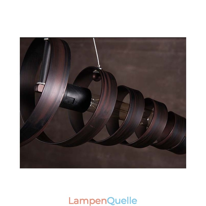 Retro Eisenlampe Moderner minimalistischer Kronleuchter im Industriestil