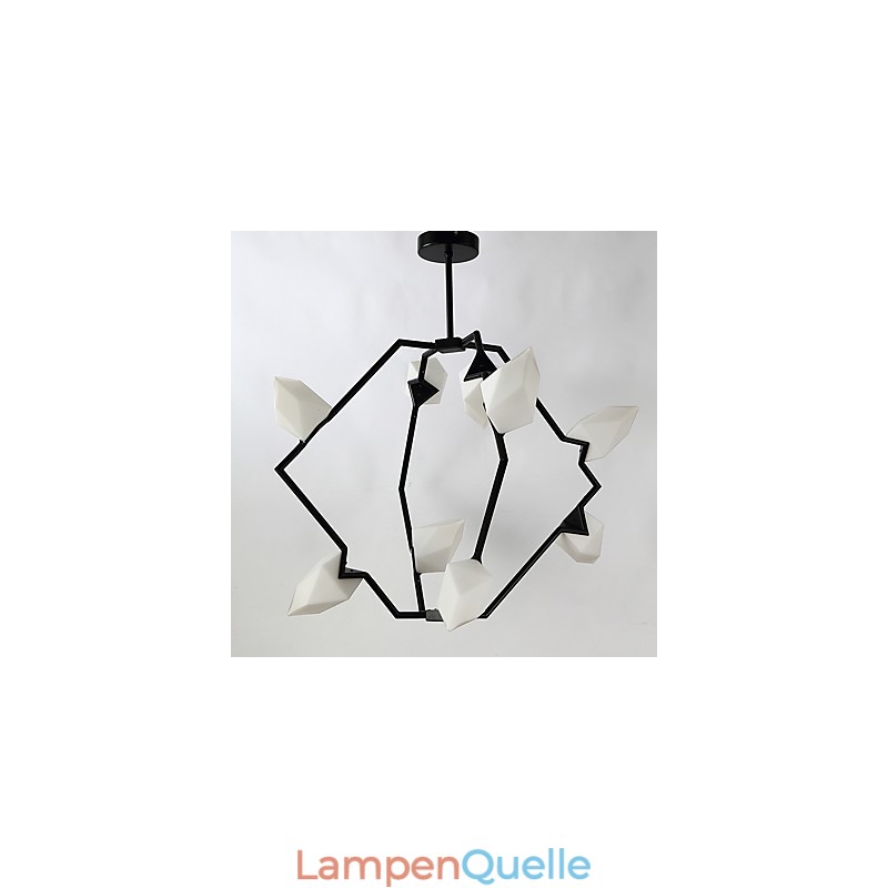 Neun Licht Post Moderne Metall mit Glas Pfirsich Kronleuchter Lampe die Kantine Schmücken Pendelleuchte