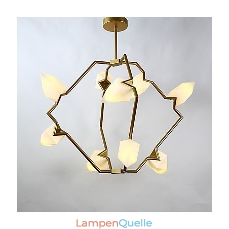 Neun Licht Post Moderne Metall mit Glas Pfirsich Kronleuchter Lampe die Kantine Schmücken Pendelleuchte Neun Licht Post Moderne Metall mit Glas Pfirsich Kronleuchter Lampe die Kantine Schmücken Pendelleuchte