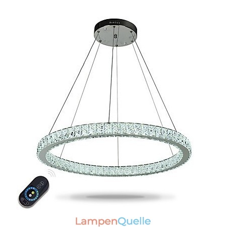 Dimmbare Ring Deckenpendelleuchte Moderne Kronleuchterbeleuchtung Innenleuchte mit Fernbedienung Dimmbare Ring Deckenpendelleuchte Moderne Kronleuchterbeleuchtung Innenleuchte mit Fernbedienung
