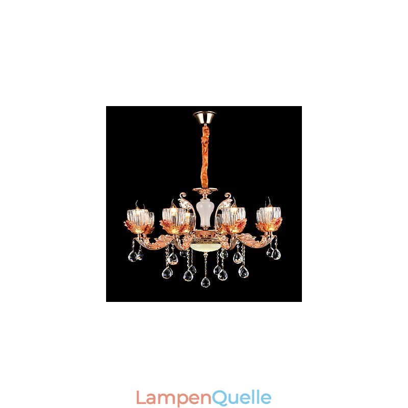 Moderne zeitgenössische traditionelle klassische Zinklegierungsfunktion für Kristall-Mini-Metallpendelleuchte