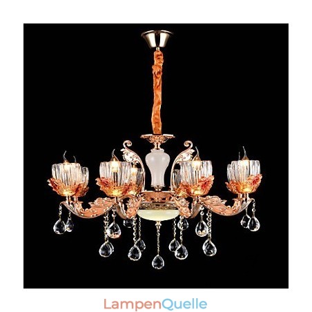 Moderne zeitgenössische traditionelle klassische Zinklegierungsfunktion für Kristall-Mini-Metallpendelleuchte