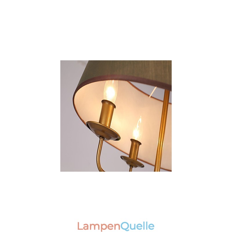 Rustikale Lodge-Malerei für Designer, Metall, Innenräume, 2-flammiger Kronleuchter