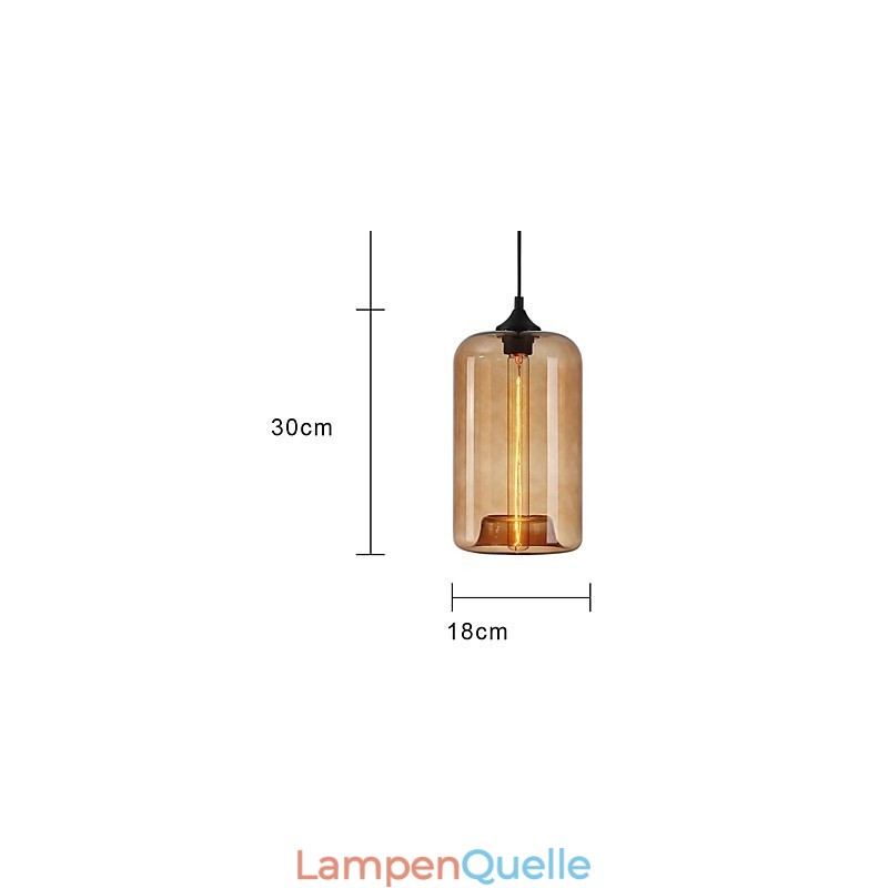 Flaschendesign Pendelleuchte 1 Licht Minimalistische Eisenmalerei