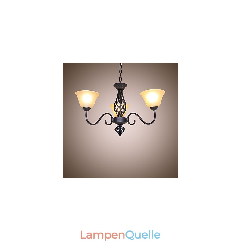 Traditionell Klassisch Rustikal Lodge Vintage Retro Country Andere Funktion für Mini-Stil Designer Metall Kronleuchter