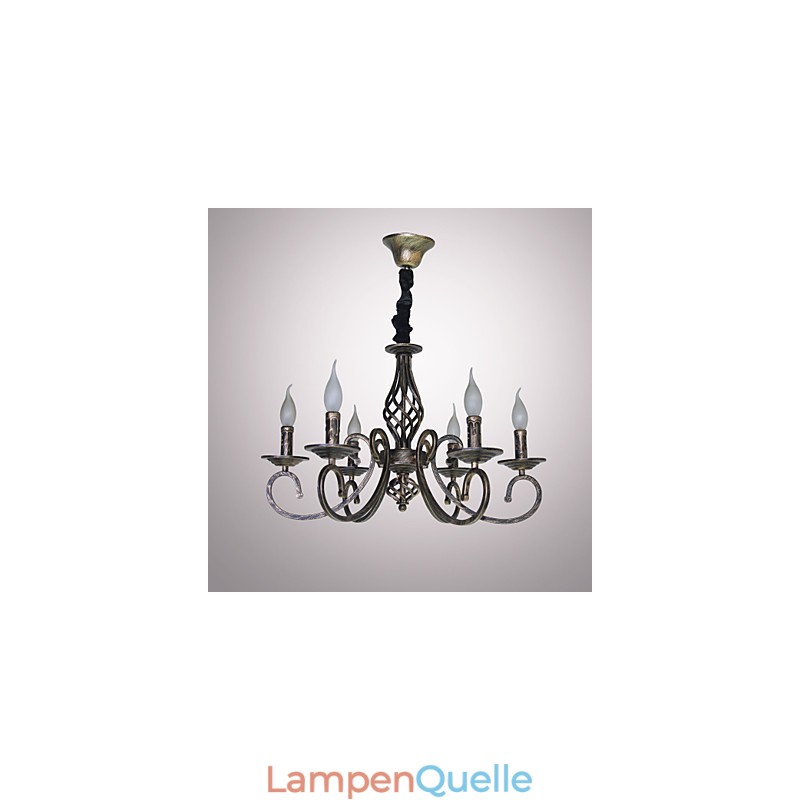 Retro Einfache Lampe Kupferfarbene Lampe Kerzenlampe