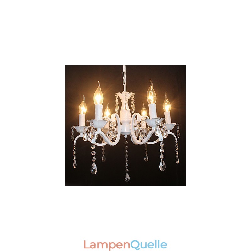 Kronleuchter Moderne Kristall Mini Kerze Stil Eisen Lampe Lampen