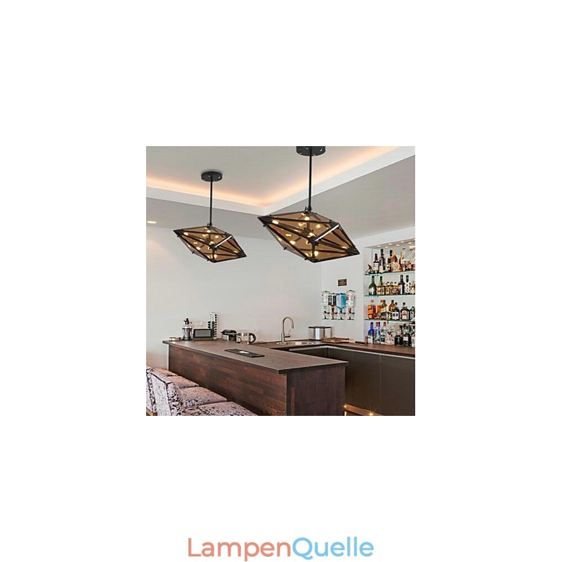 Traditionelles klassisches Retro-galvanisiertes Feature für Designer-Metallkronleuchter