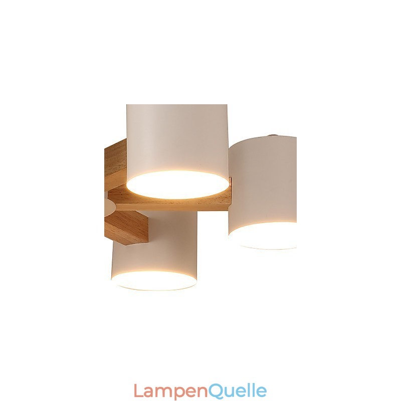 Kronleuchter mit 6 Lichtern, modern, zeitgenössisch, traditionell, klassisch, Vintage, Landhausstil, Holz-Funktion für Holz