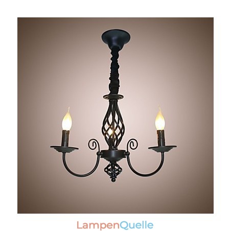 Kronleuchter im europäischen Stil 3 Lichter Kronleuchter Einfache Lichter Kreative Eisen Kerzen Lampen Kronleuchter im europäischen Stil 3 Lichter Kronleuchter Einfache Lichter Kreative Eisen Kerzen Lampen