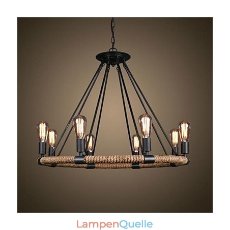 Traditionelle klassische rustikale Lodge Vintage Retro Country Malerei Metall Pendelleuchte Traditionelle klassische rustikale Lodge Vintage Retro Country Malerei Metall Pendelleuchte