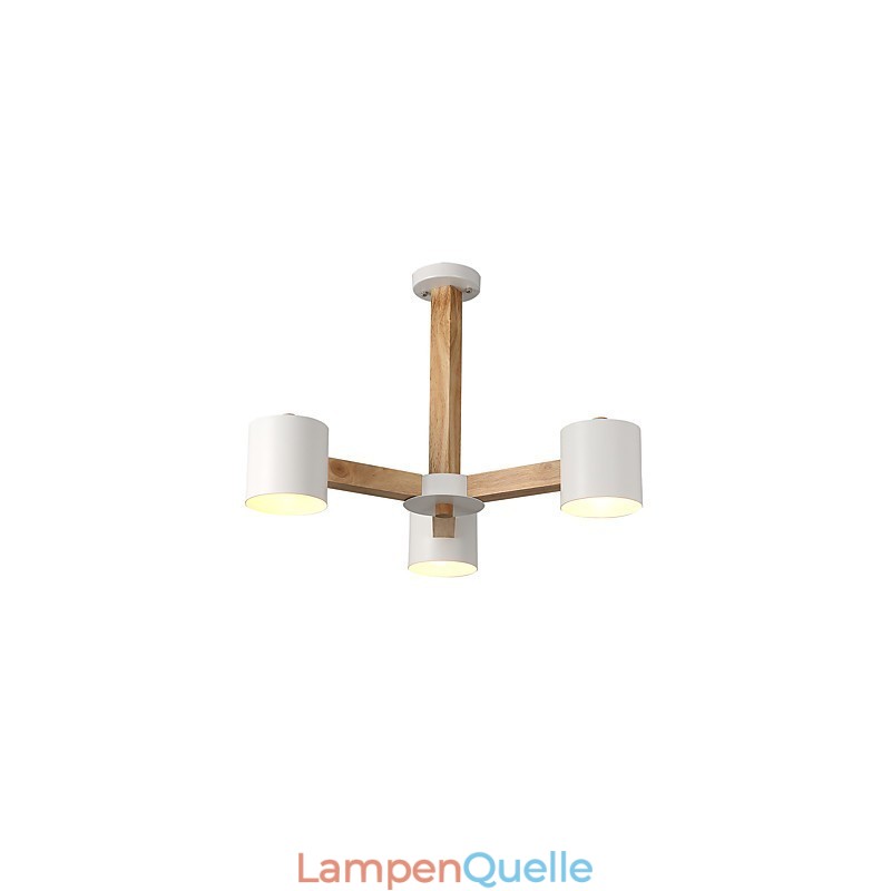 Kronleuchter mit 3 Lichtern, modern, zeitgenössisch, traditionell, klassisch, Vintage, Landhausstil, Holz-Funktion für Holz