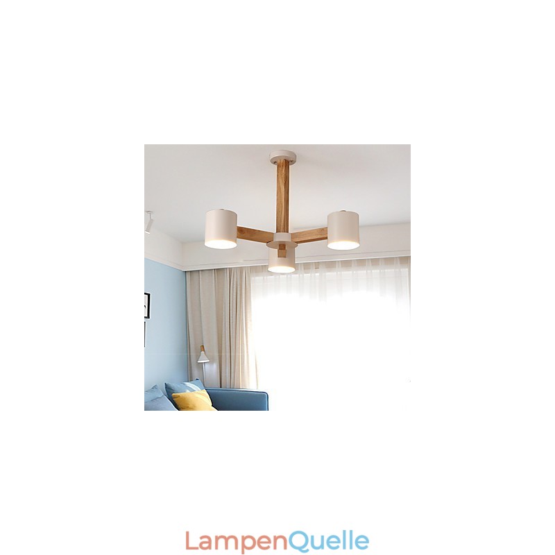 Kronleuchter mit 3 Lichtern, modern, zeitgenössisch, traditionell, klassisch, Vintage, Landhausstil, Holz-Funktion für Holz