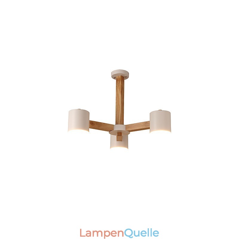 Kronleuchter mit 3 Lichtern, modern, zeitgenössisch, traditionell, klassisch, Vintage, Landhausstil, Holz-Funktion für Holz