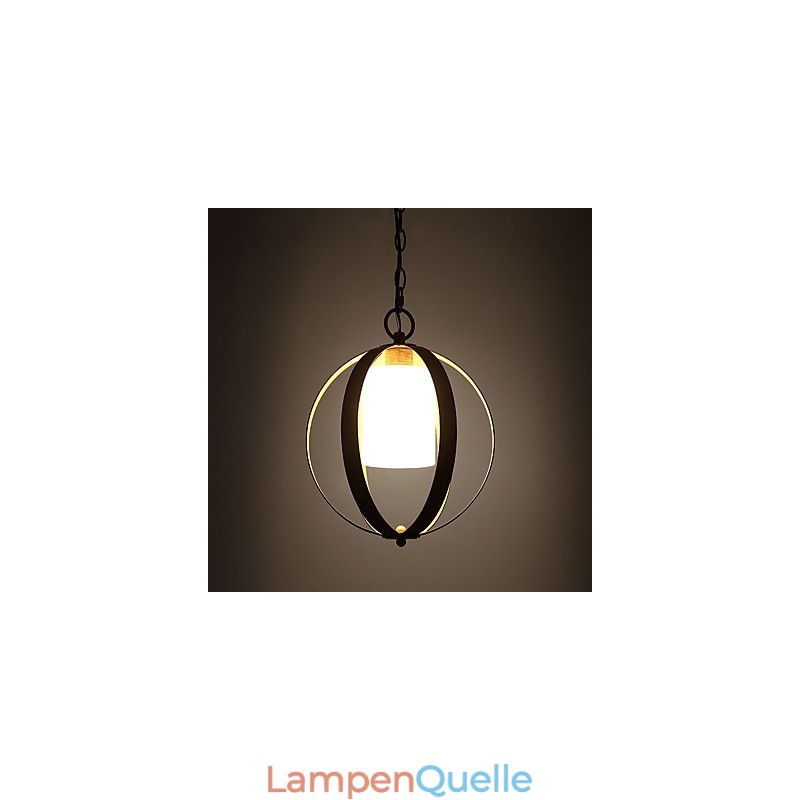 Loft Metall Amerikanischen Industriellen Stil Malerei Farbe mit Glas Europäischen Kronleuchter Lampe die Indoor Dekorieren Pendelleuchte